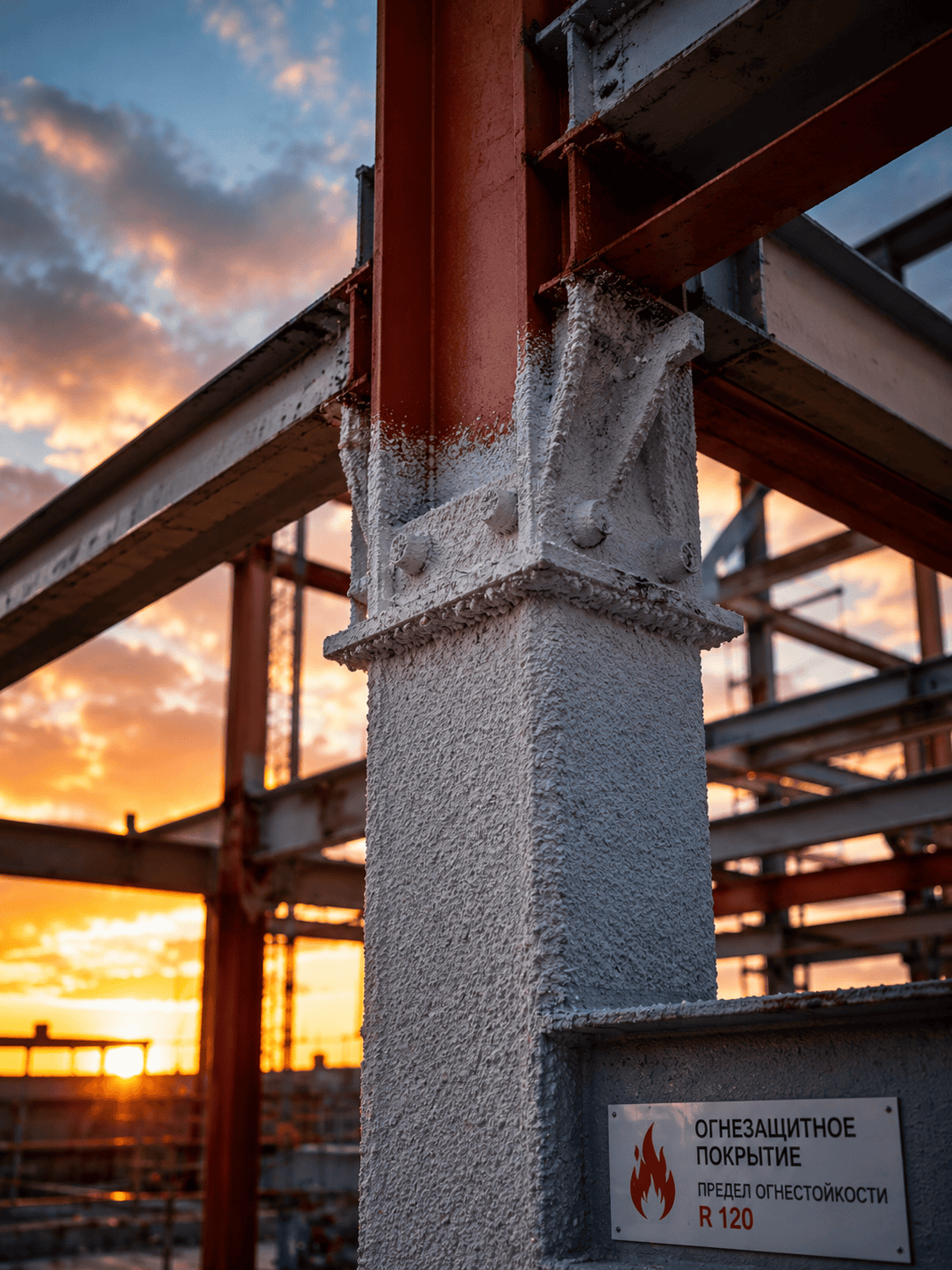 Raw materials for fireproof coatings for metal structures