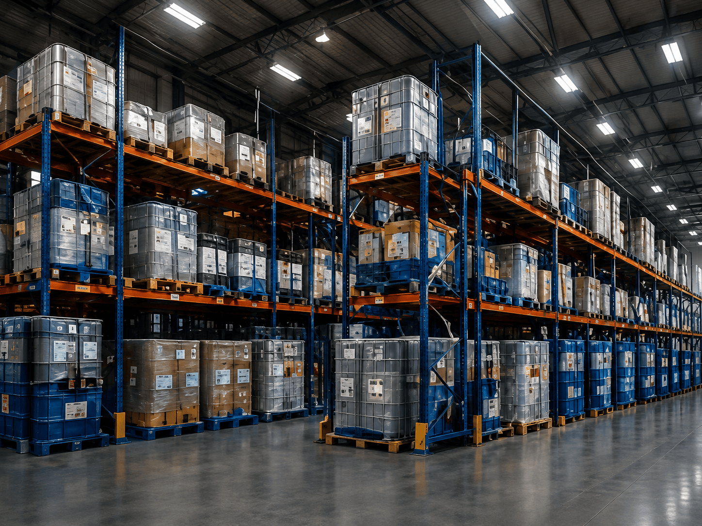 Raw material storage