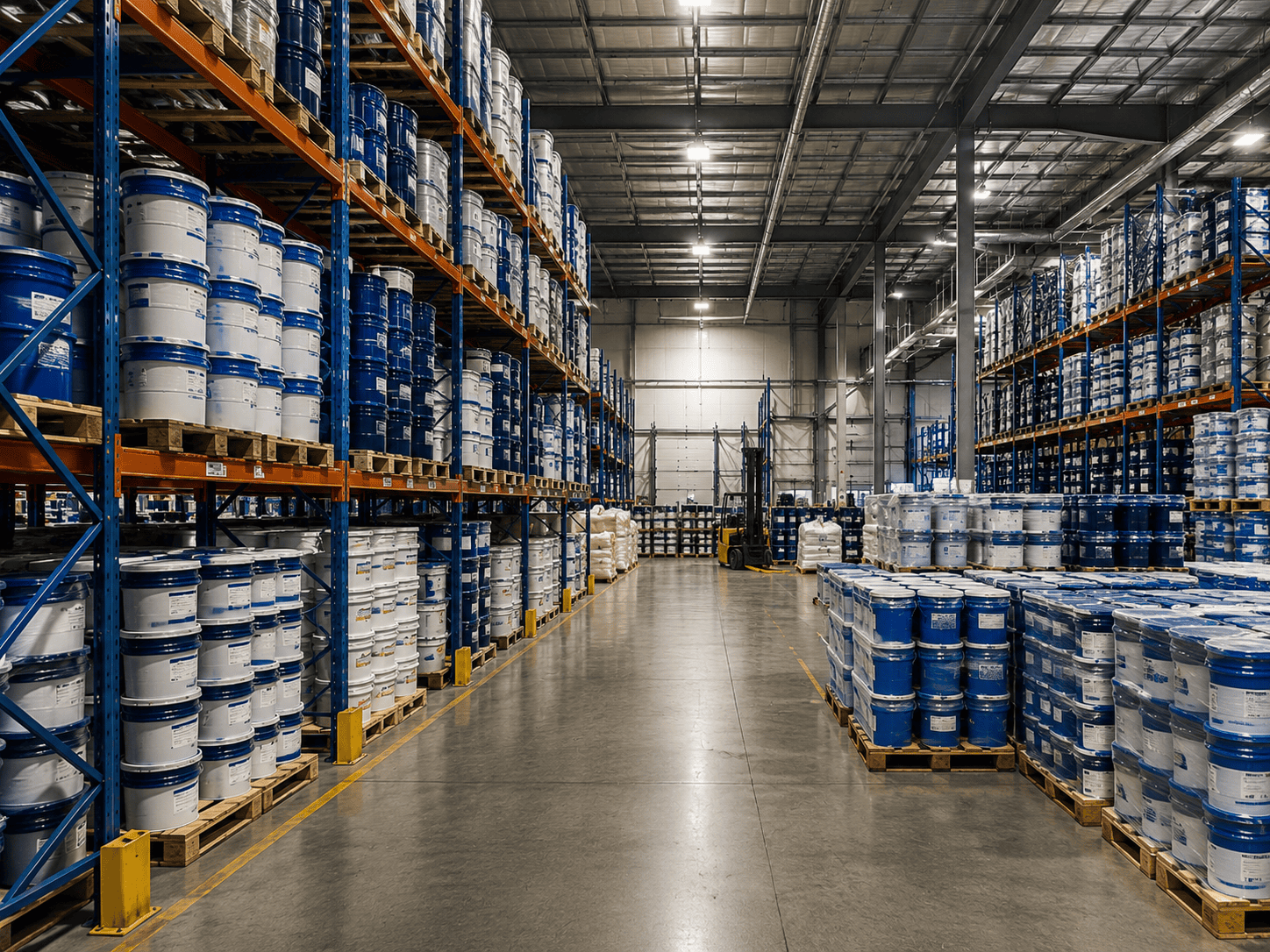 Warehouse and supply of raw materials for the paint industry | MOSINTER GROUP